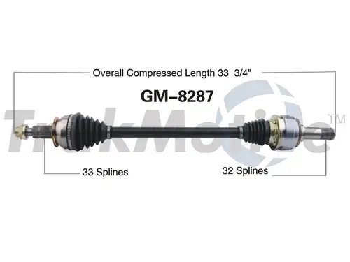 Деталь GM8287 TRAKMOTIVE