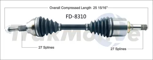 Деталь FD8310 TRAKMOTIVE