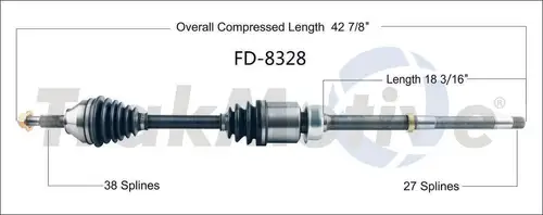 Деталь FD8328 TRAKMOTIVE