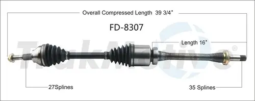 Деталь FD8307 TRAKMOTIVE