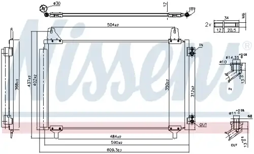 Деталь 941296 NISSENS