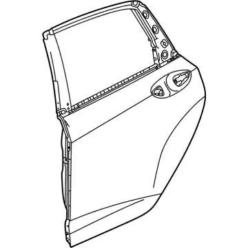 ДВЕРЬ 67510TGVA01ZZ HONDA