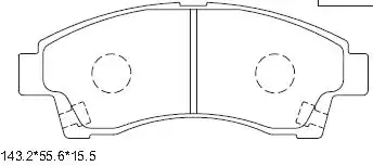 Гайка автомобильная ASIMCO KD3302