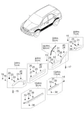 8775635000 ФИКСАТОР МОЛДИНГА ДВЕРИ KIA