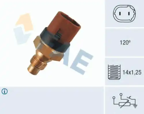 Датчик температуры автомобильный FAE 34100