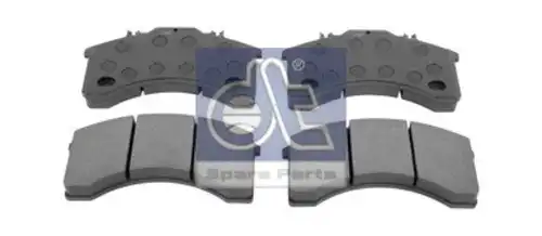Тормозные колодки дисковые DT 7.92602