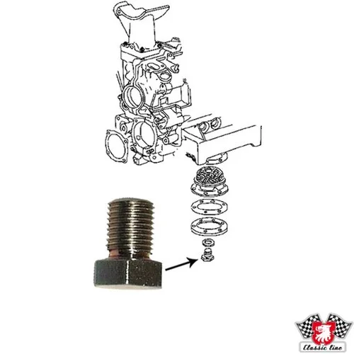 пробка поддона Audi 8113800100 JP