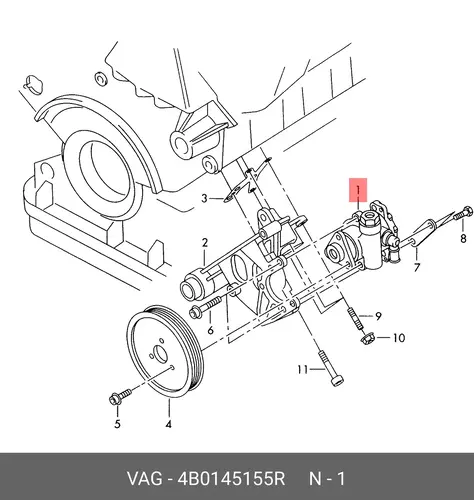 PUMPE 4B0145155R VAG