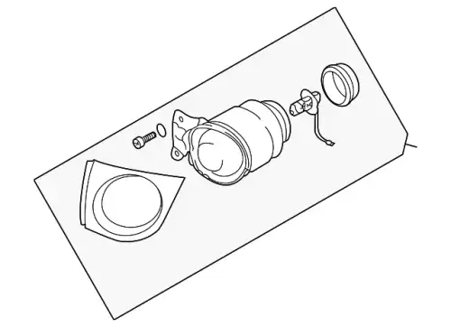 Фара противотуманная VAG 4B3941700