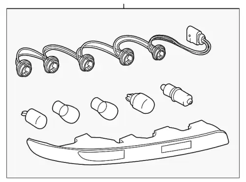 Фонарь габаритный VAG 4L0945096