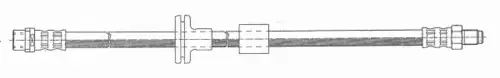 шланг тормозной перед. MB 511565 KAWE
