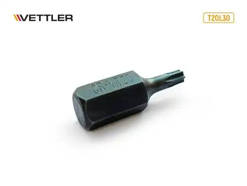 Бита вставка TORX T20 3/8' 30мм VETTLER 18781