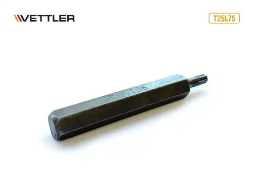 Бита вставка TORX T25 3/8' 75мм VETTLER 18791