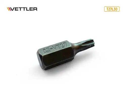 Бита вставка TORX T27 3/8' 30мм VETTLER 18783