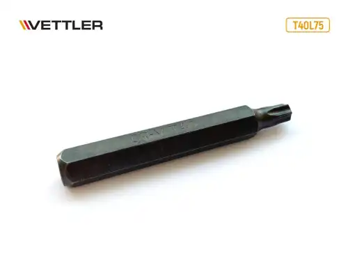 Бита вставка TORX T40 3/8' 75мм VETTLER 18794