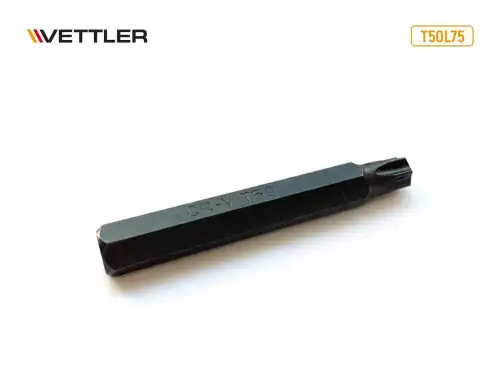 Бита вставка TORX T50 3/8' 75мм VETTLER 18796