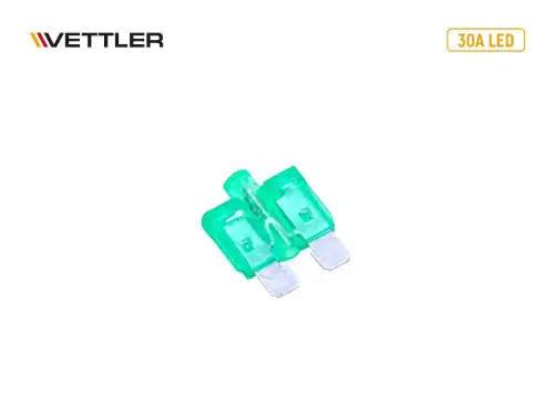 17787 Предохранитель плоский 30А с индикатором VETTLER