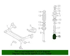 8D0512157 VAG ЧЕХОЛ ГОФРИРОВАННЫЙ