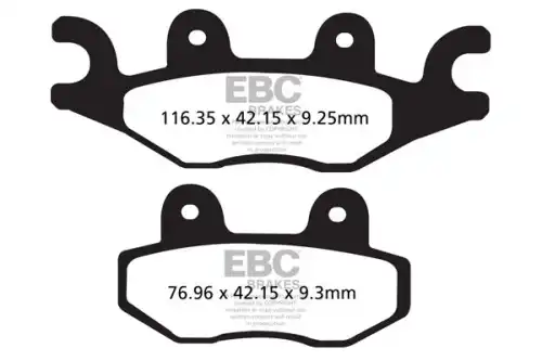 Тормозные колодки дисковые EBC FA484R