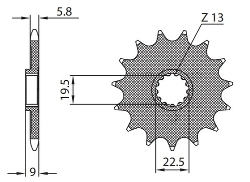 Деталь 3C514 SUNSTAR