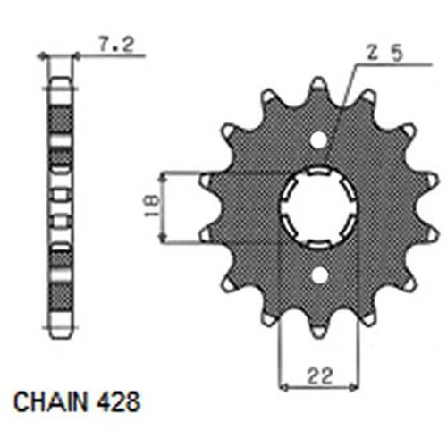 Деталь 21315 SUNSTAR