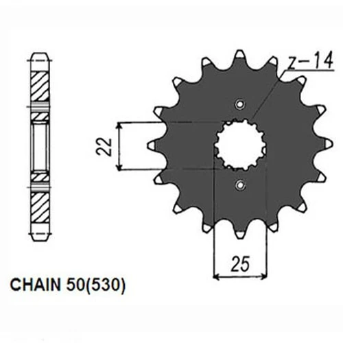 Деталь 52615 SUNSTAR