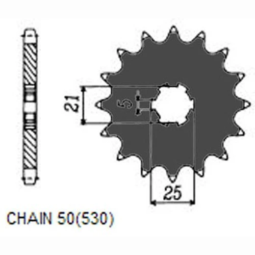 Деталь 50115 SUNSTAR