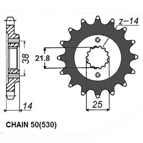 Деталь 52815 SUNSTAR