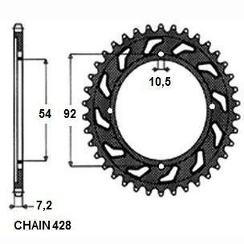 Деталь 1204646 SUNSTAR