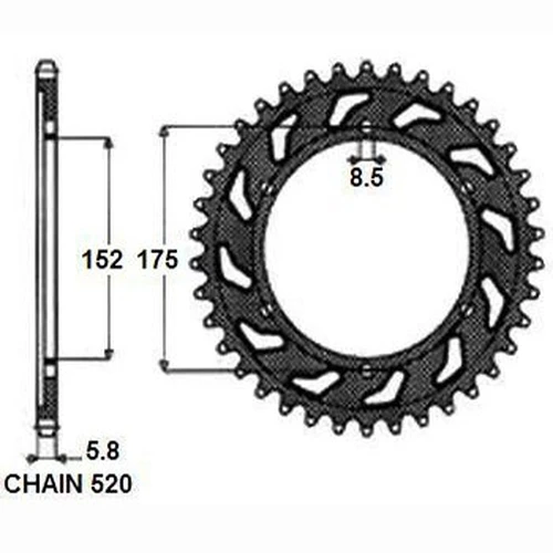 Деталь 1368546 SUNSTAR