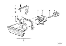 Фара противотуманная BMW 63 17 1 390 880