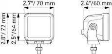 Фара HELLA 1FA358176801