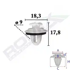 Деталь C70652 ROMIX