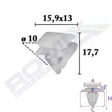 Деталь C70655 ROMIX