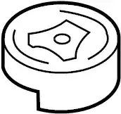 Подушка крепления двигателя VAG 1K0199868