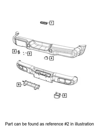 Фонарь габаритный JEEP 68310837AA