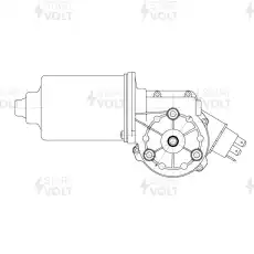 Мотор-редуктор стеклоочистителя МТЗ-82 12V STARTVOLT 192090010 СТАРТВОЛЬТ