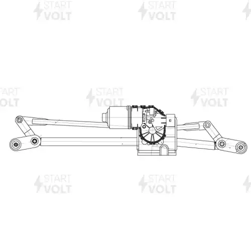 Трапеция стеклоочистителя ГАЗель Next,ГАЗон Next STARTVOLT A21R235205100 СТАРТВОЛЬТ