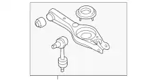 Рычаг подвески HYUNDAI / KIA 552103S050