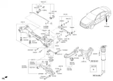 Рычаг подвески KIA 552203S050