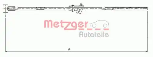 Трос сцепления METZGER 11994