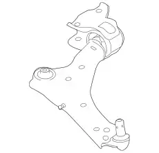 Driehoeksarm arm J9C35654 JAGUAR