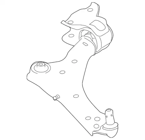 Driehoeksarm arm J9C35655 JAGUAR