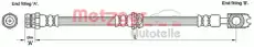 шланг тормозной перед. VW 4110247 METZGER