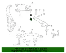 Moer en ring T4A46809 JAGUAR