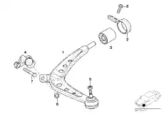 Рычаг подвески BMW 31 12 6 758 533