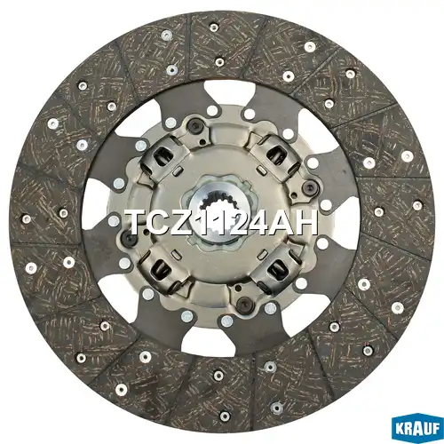Диск сцепления KRAUF TCZ1124AH