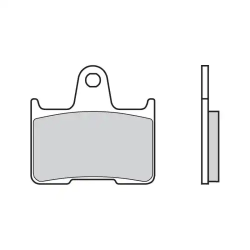 Тормозные колодки дисковые BREMBO 07KA2107