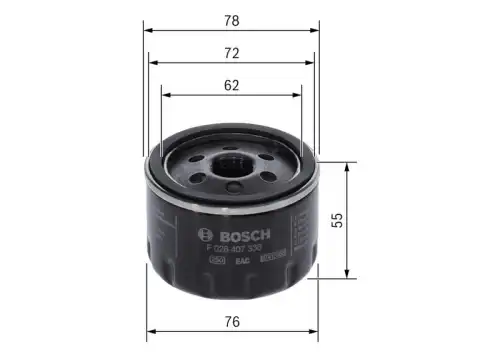 Oil Filter F026407336 BOSCH