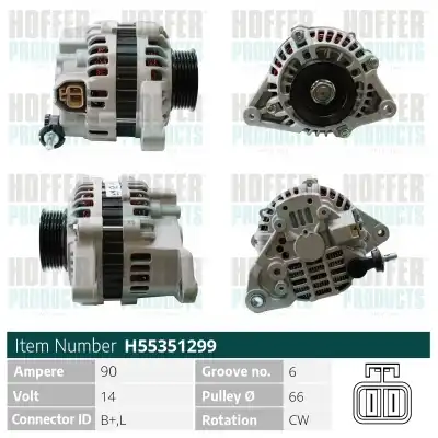 Генератор HOFFER H55351299